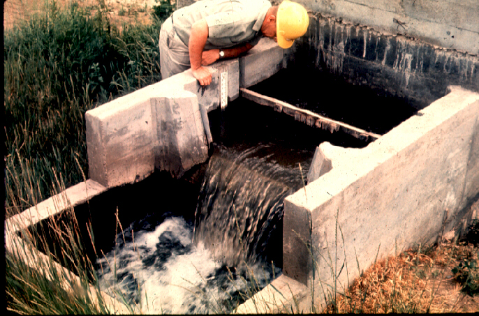 water weir cipolletti weirs box turnout measurement chapter figure